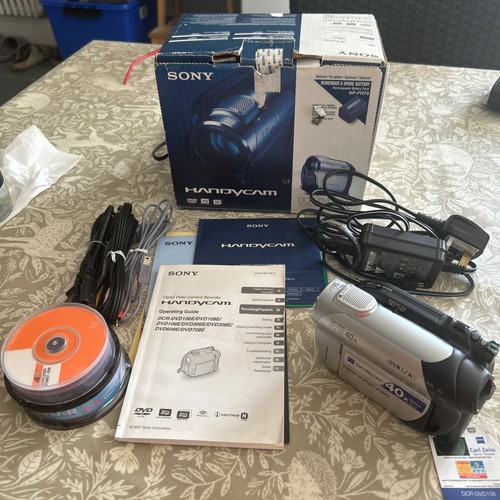Sony handycam dcr - sony, dcr-dvd106e