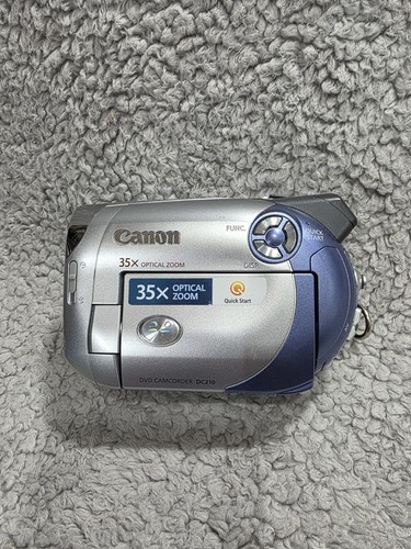 Canon dc210 solo videocamera - canon,