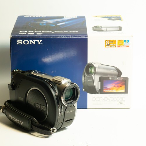 Sony dcr dvd308e pal - sony, dcr-dvd308e