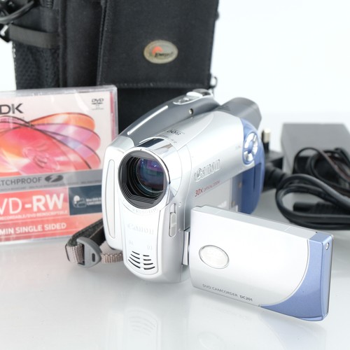 Videocamera dvd canon - videocamera, dc201