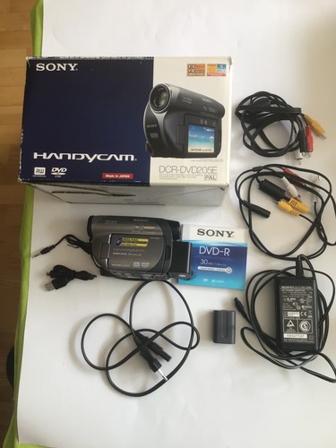 Sony handycam dcr - sony,