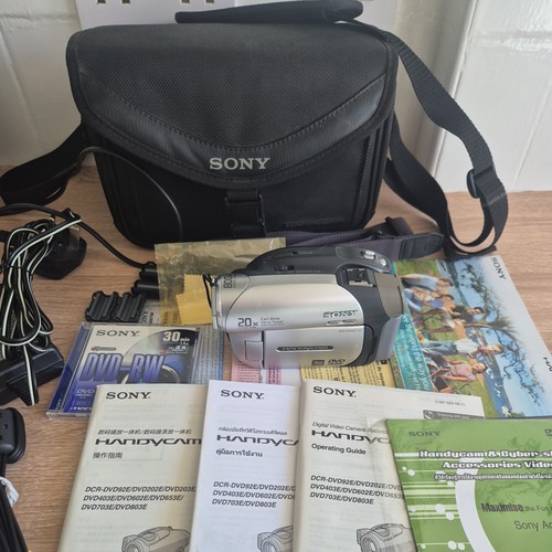 Sony dcr dvd602e handycam - sony, dcr-dvd602e