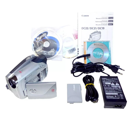 Canon dc21 videocamera dvd - videocamera,